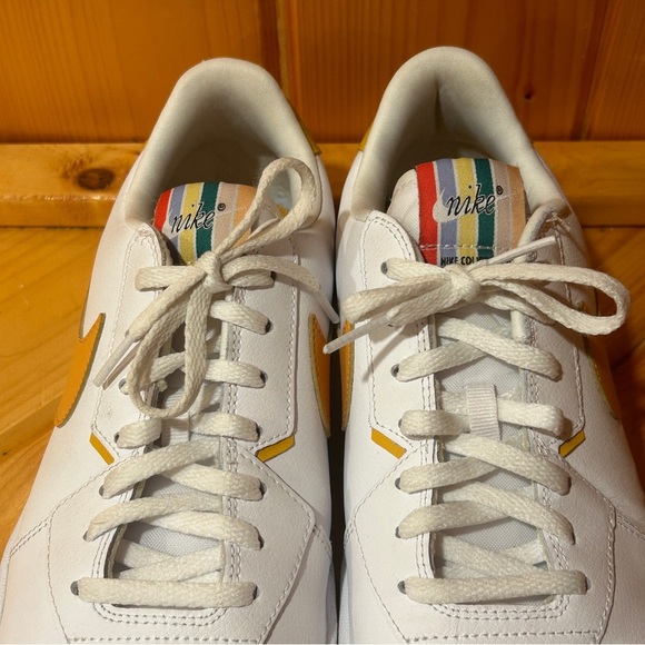 Nike Women’s Court Blanc White Track Red Sneakers 2020 Size 10 - Picture 6 of 8